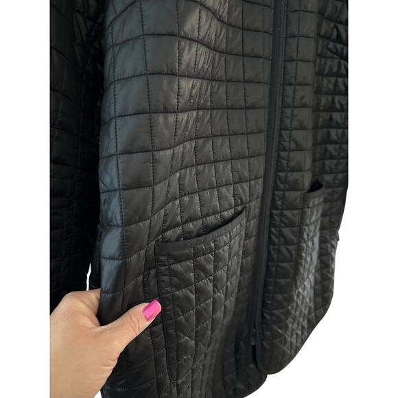 Athleta Grandview PrimaLoft Shell Jacket Black Size XL - Picture 12 of 13